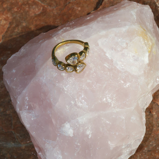 14k Gold Trinity Ring